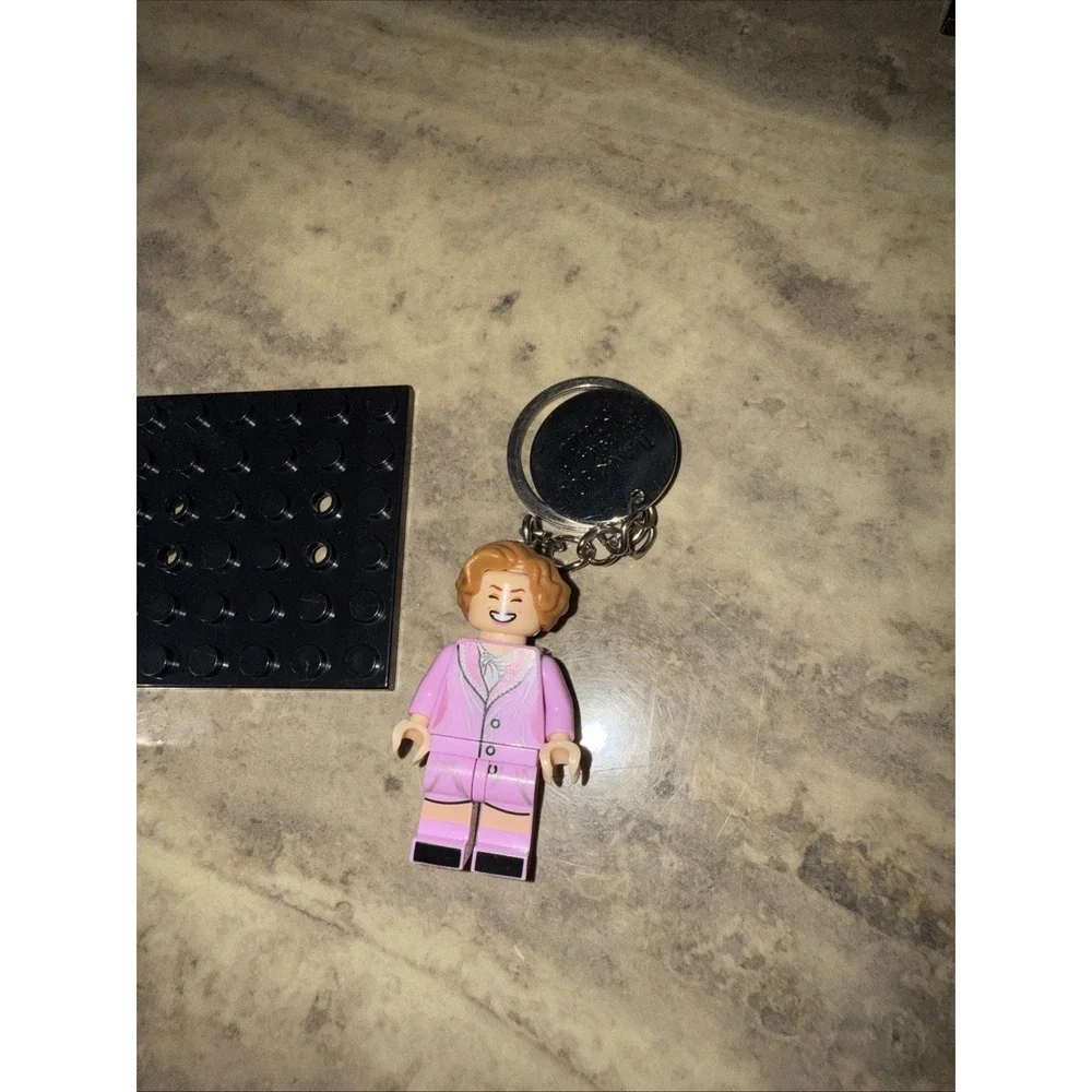 Lego Harry Potter Minifig‎ Queenie Goldstein Minifigure Keychain With Case